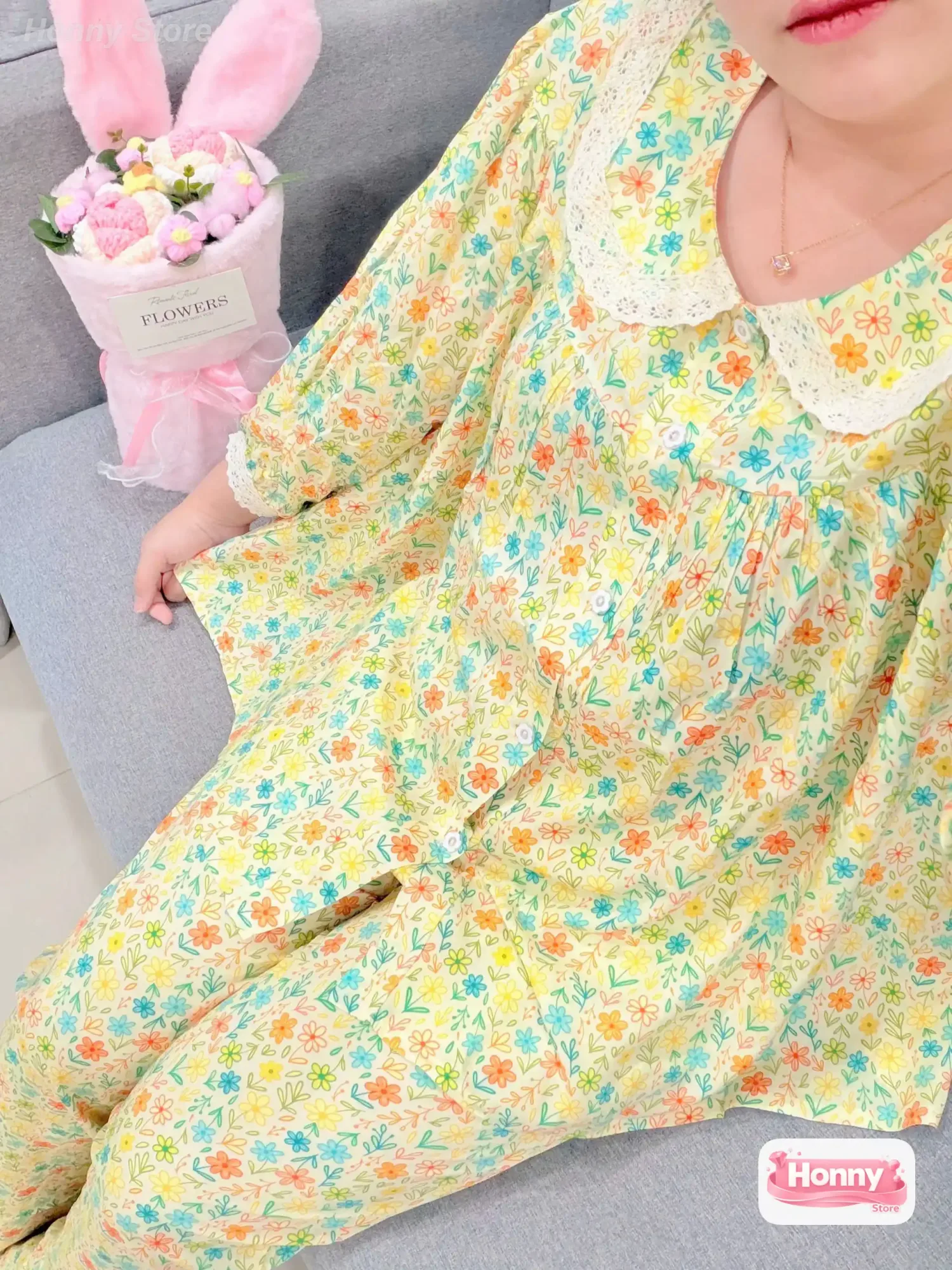 Màu Vàng bơ hoa nhí