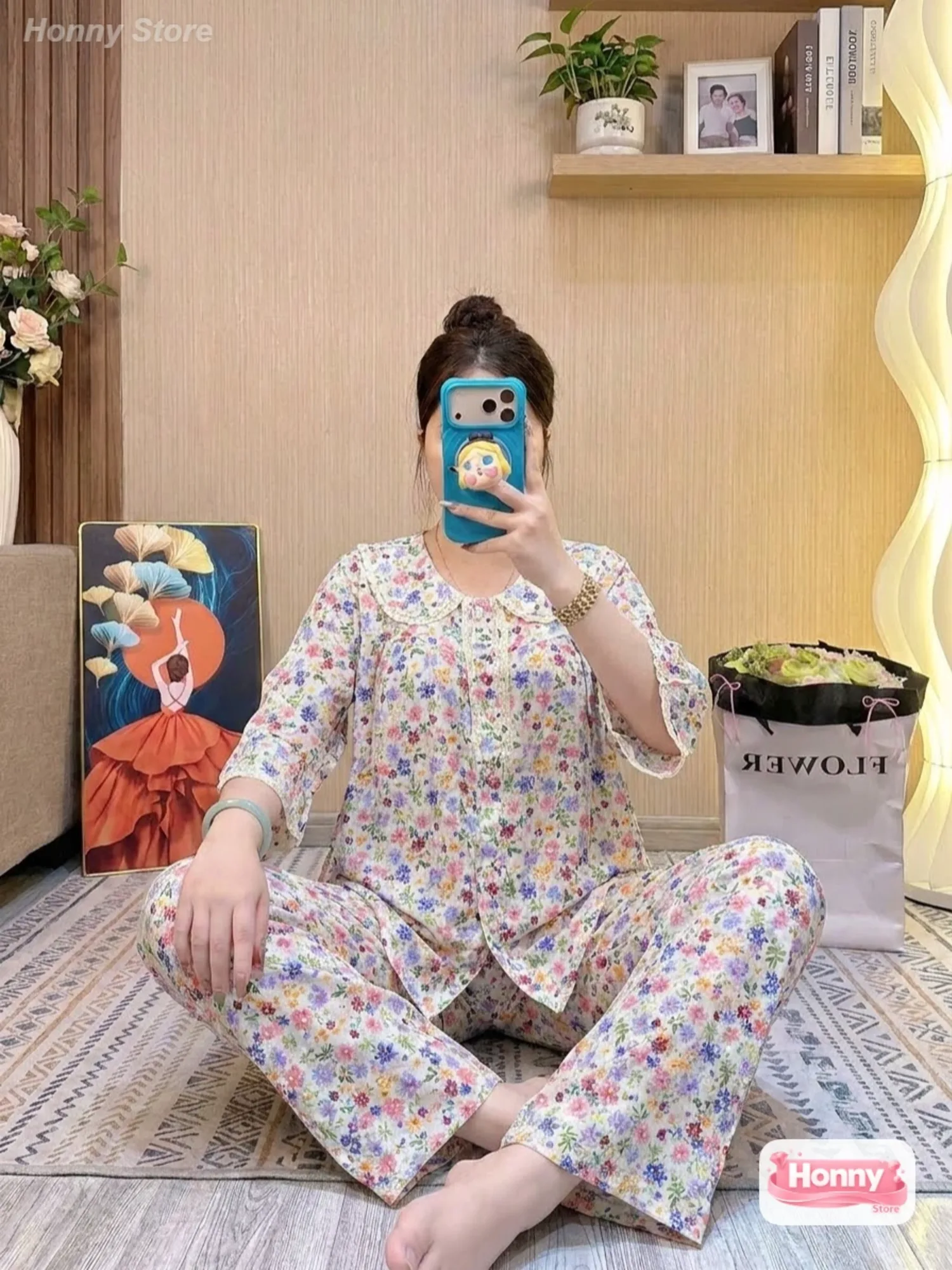Màu Trắng be hoa nhí