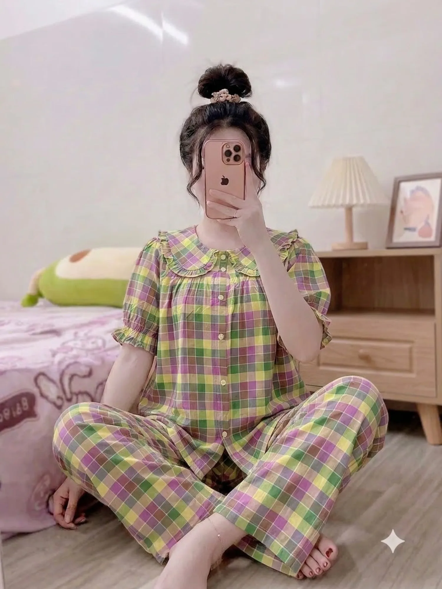 Màu Kẻ caro sắc màu